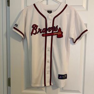 Braves Jersey Youth Large
